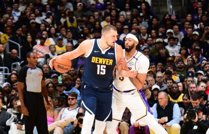 Risultato finale Lakers vs. Nuggets: Lakers imbarazzati dai Nuggets in sconfitta