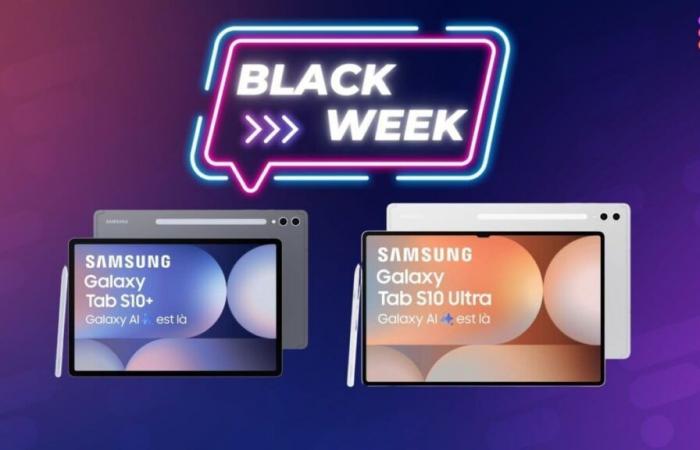 I recenti Samsung Galaxy Tab S10 Plus e S10 Ultra hanno diritto ad una pioggia di sconti durante la settimana del Black Friday