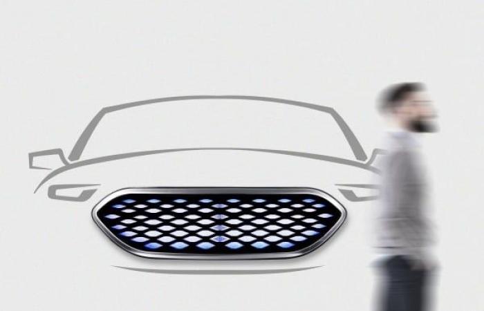 La griglia per auto intelligente più grande del mondo può visualizzare testo o immagini in qualsiasi forma desiderata dal produttore di automobili