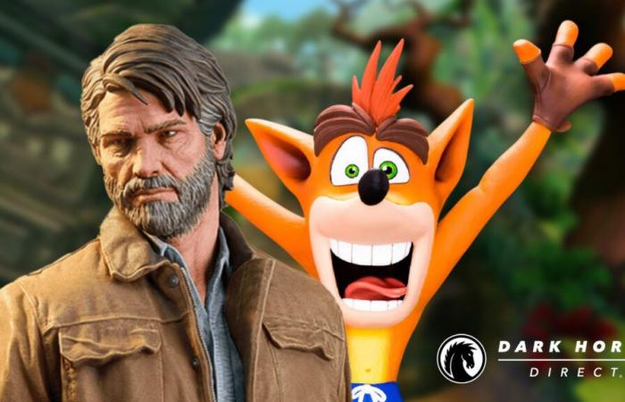 Le superbe figurine di The Last of Us e Crash Bandicoot