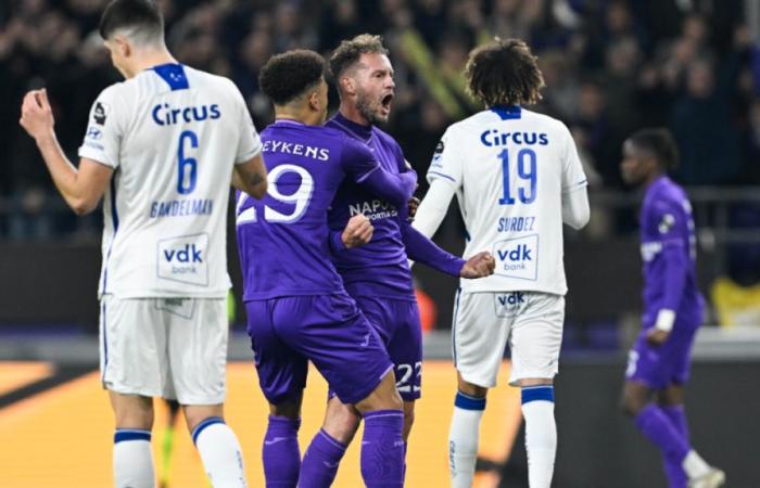 Anderlecht – La Gantoise: efficienza totale per i Mauves che raddoppiano (diretto, 2-0)