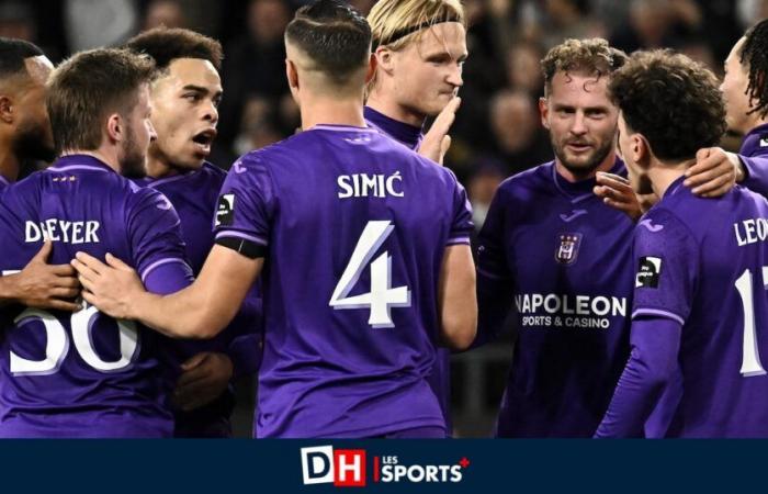 Contro il Gent a quota 10 e poi a 9, l’Anderlecht insacca i gol grazie ad un Dolberg di grandi serate (6-0)