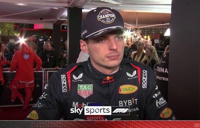 Max Verstappen vince il titolo mondiale F1 2024 mentre il pilota della Red Bull chiude il campionato piloti al GP di Las Vegas | Notizie sulla F1