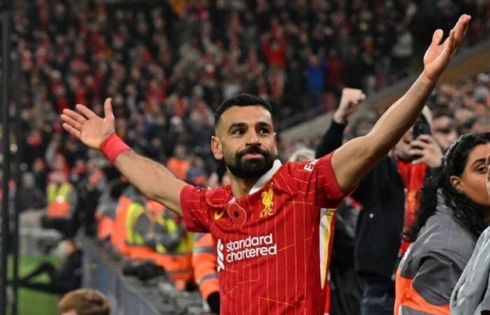 La doppietta di Salah porta il Liverpool a 8 punti dalla vetta della Premier League inglese