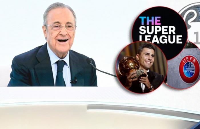 Real Madrid: Florentino, sulla Superlega: “Non vogliamo essere Blockbuster…”