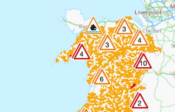 Ultima tempesta Bert: avvisi meteorologici di pericolo di vita per pioggia e vento nel Regno Unito con 300 aree colpite dal rischio di inondazioni