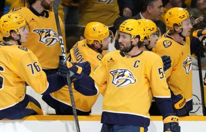 Doppietta per Josi contro il Winnipeg