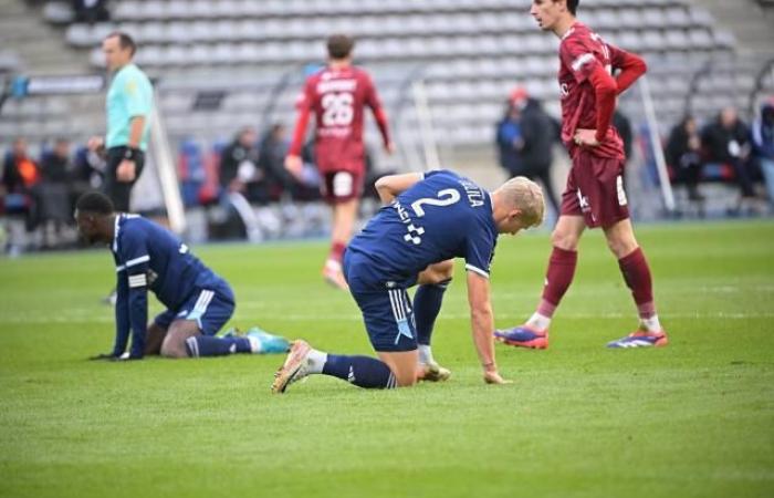 Ancora frenato dall'Annecy, il Paris FC è leader della Ligue 2 con un po' di tempo in prestito