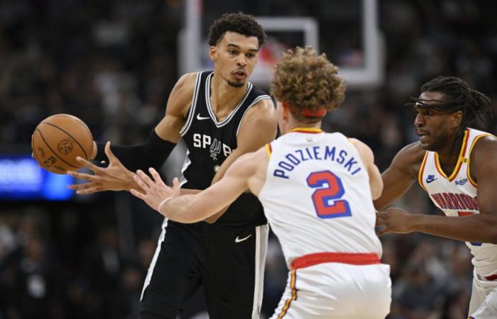 Wembanyama ritorna dopo tre partite di assenza per aiutare gli Spurs a superare i Warriors, 104-94