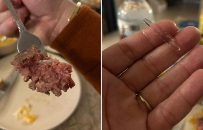 un uomo dice di essersi ferito mordendo un pezzo di vetro in una bistecca tritata di Picard