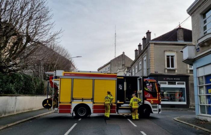 Montceau-les-Mines. Rischio di esplosione a seguito di una fuga di gas ﻿