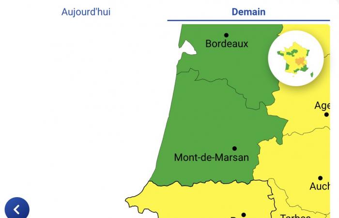 Allerta meteo per venti violenti questo lunedì 25 novembre nei Pirenei Atlantici, Alti Pirenei, Gers, Alta Garonna, Ariège, Tarn-et-Garonne