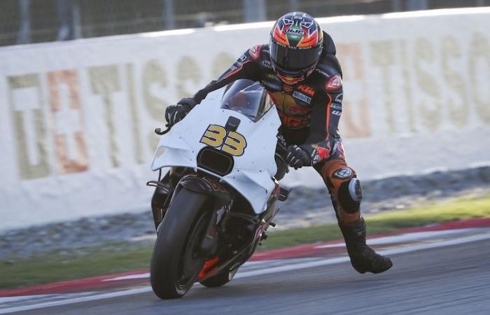 MotoGP, Test Barcellona, ​​Brad Binder: “in teoria è chiaro, non devo fare altro che fare il possibile”