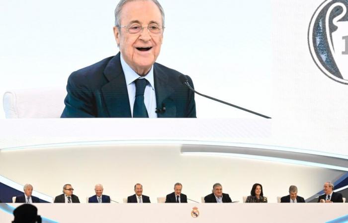 Assemblea Generale del Real Madrid 2024: apparizione di Florentino Pérez e votazione