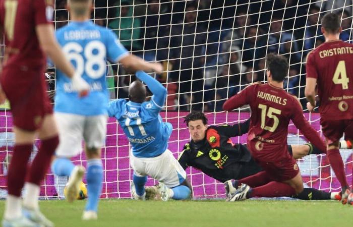 Napoli-Roma, la cronaca del match