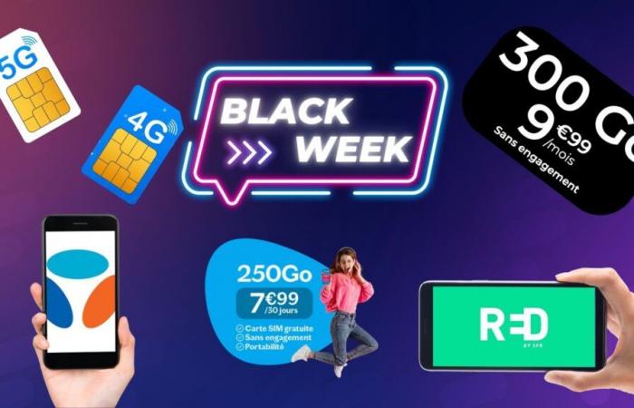 Bouygues, SFR, Sosh, Lebara, YouPrice… Pacchetti a prezzi eccezionali, ecco tutto quello che c'è durante la settimana del Black Friday!