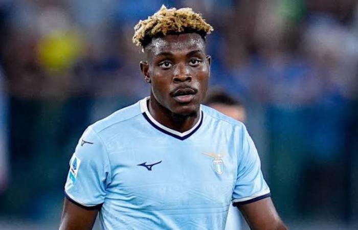 GUARDA: La stella dei Super Eagles Dele-Bashiru segna il primo gol in Serie A mentre la Lazio schiaccia il Bologna