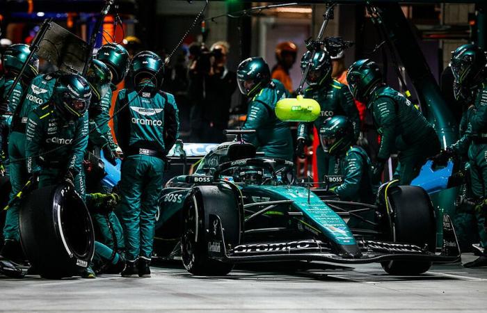 Lance Stroll soffre di un problema insolito al GP di Las Vegas