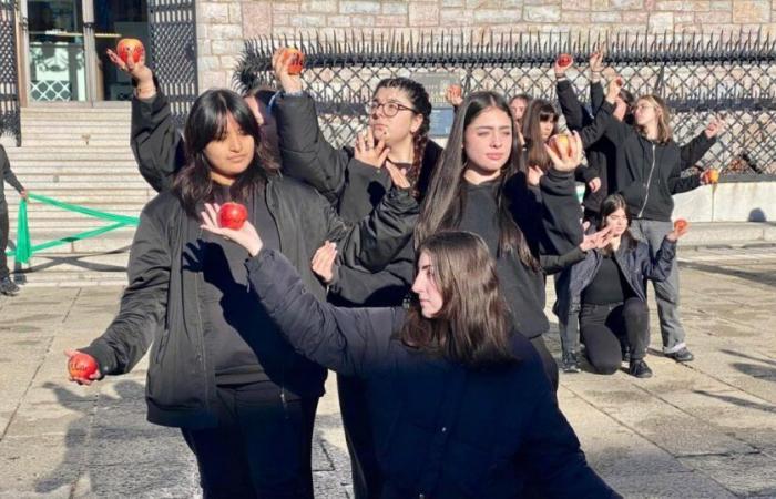 Il Liceo Artistico apre gli eventi della Giornata per l'eliminazione della violenza di genere