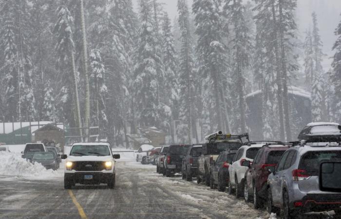 Avvisi meteorologici invernali per 14 stati con 7 piedi di neve a colpire