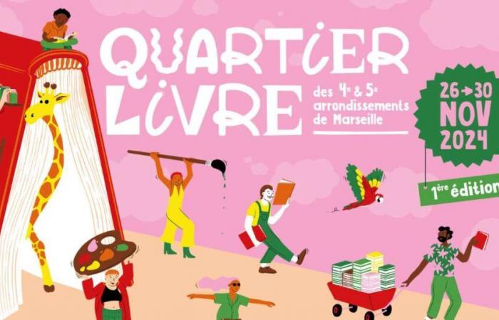 Festival Quartier Livre: Una prima edizione da vivere dal 26 al 30 novembre – Dal 26/11/2024 al 30/11/2024 – Marsiglia