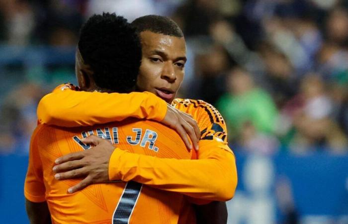 Leganés-Real Madrid: Kylian Mbappé segna il suo primo gol in un mese