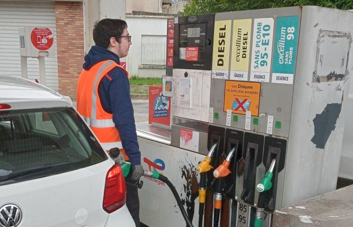 Total sta testando il ritorno dell’addetto alla pompa in una stazione di Quimper!