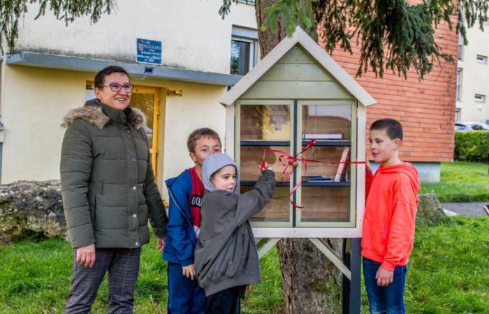 A Mortagne-au-Perche, il quartiere di Les Roches accoglie il suo primo book box