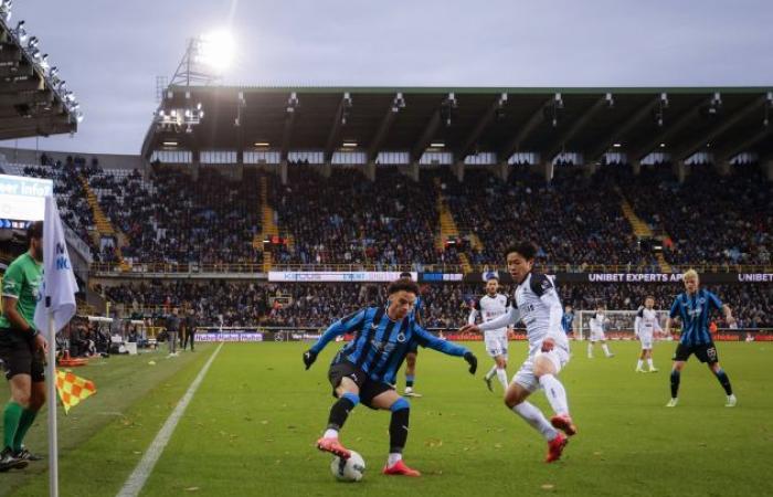 I Magnifici Sette del Club Brugge prima del viaggio al Paradiso