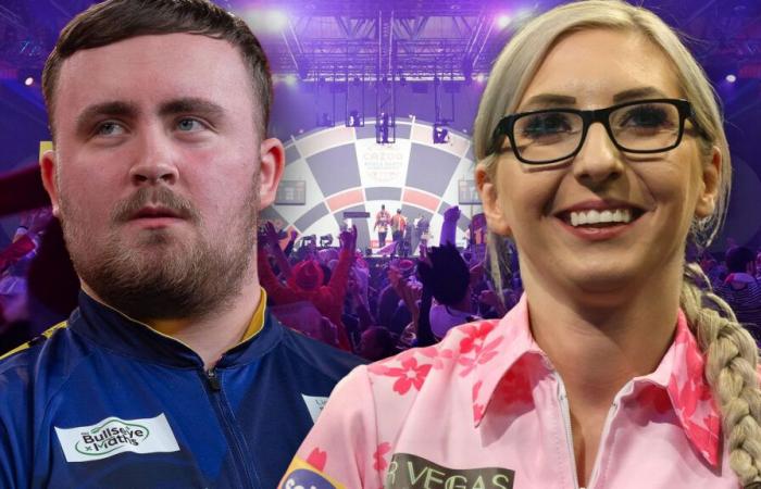 Luke Littler in fila per affrontare Fallon Sherrock nel SECONDO ROUND mentre il sorteggio del Campionato mondiale di freccette PDC lancia un pareggio epico