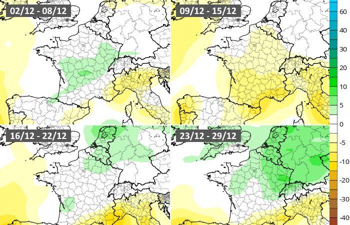 Sono possibili ulteriori nevicate da qui a Natale? 25/11/2024