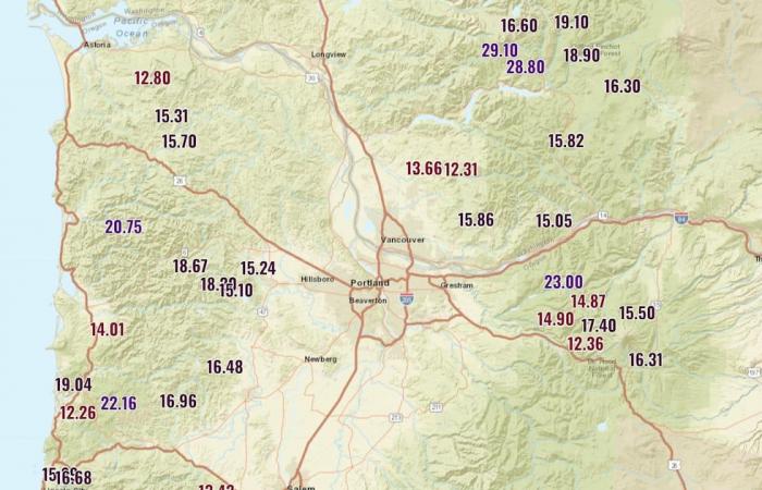 Tutta tranquilla la settimana del Ringraziamento, oltre alla guida Cascade e alle prospettive di inizio dicembre