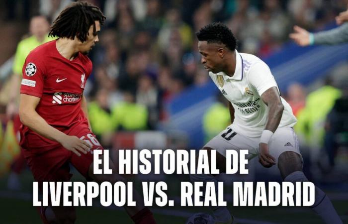 Storia di Liverpool vs. Real Madrid in Champions League