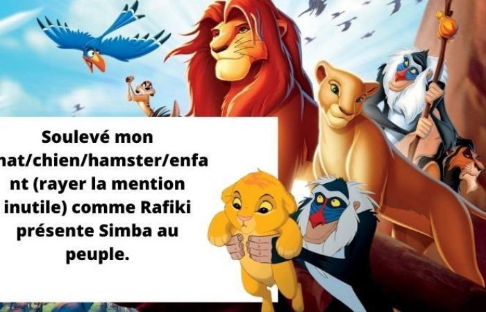 salvi Mufasa se rispondi “sì” alla metà di queste domande “non ho mai avuto”.