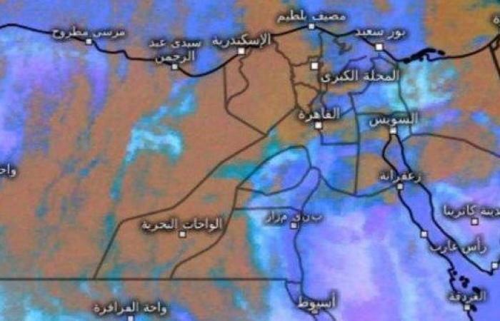 Attenzione per queste zone Meteorologia: Una copertura nuvolosa che trasporta pioggia copre il nord del paese