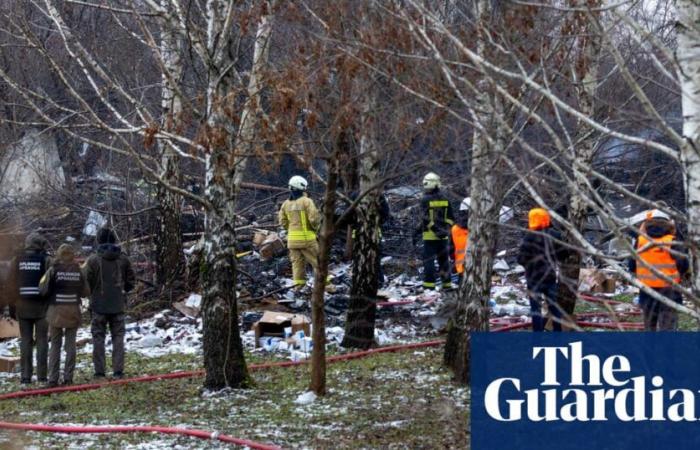 L’aereo cargo DHL si schianta vicino all’aeroporto della Lituania | Lituania