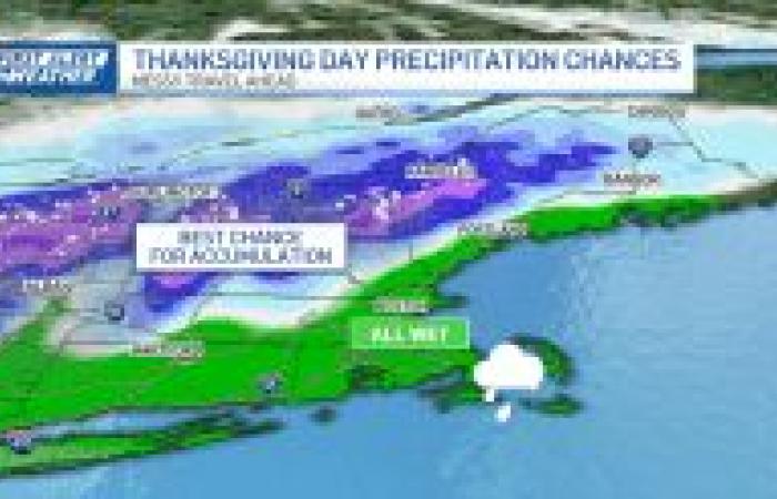 Prospettive della tempesta di neve del Ringraziamento – NBC Boston