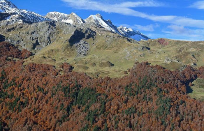 Calore notturno record a causa dell'effetto foehn sui Pirenei