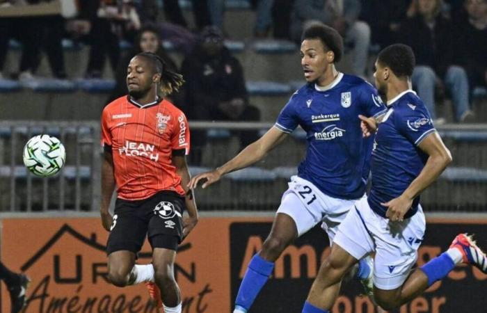 Ligue 2. Il Lorient sbaglia il bersaglio, Dunkerque può portare a termine l'ottima operazione della 14a giornata