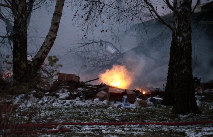 le impressionanti immagini dell’incidente aereo della DHL a Vilnius