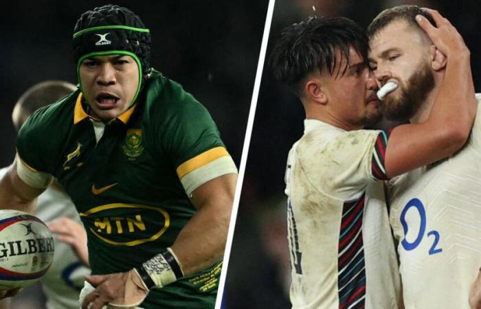 gli Springboks impongono la loro legge, gli inglesi sono duri