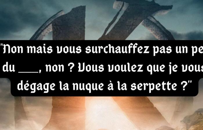 sei il figlio spirituale di Léodagan se riesci a completare queste 5 righe