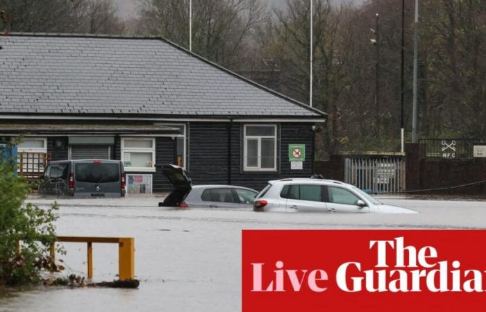 Storm Bert: il Regno Unito si prepara a ulteriori disagi – aggiornamenti in tempo reale | Meteo nel Regno Unito