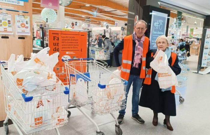 Nella Mayenne i volontari hanno raccolto 6.783 kg di prodotti e generi alimentari, “un grande risultato”