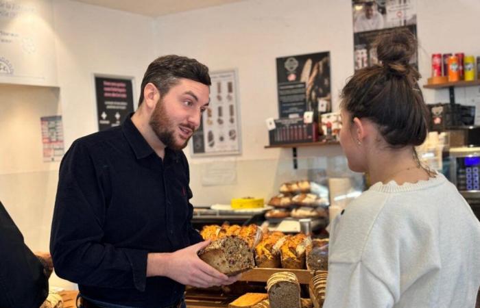 Diminuisce il consumo di pane nell'Oise, lui trova un modo originale per attirare i clienti