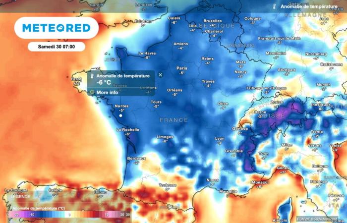 nuovo calo delle temperature in Francia! Tornerà la neve in pianura?