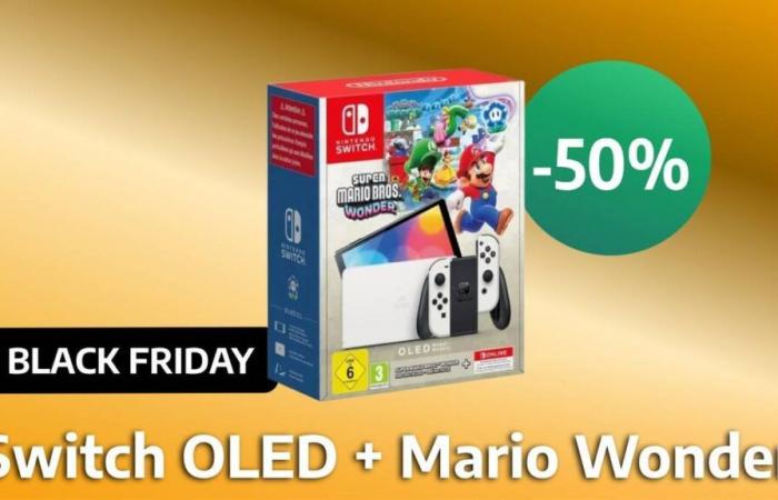 Black Friday: la Nintendo Switch OLED + Super Mario Wonder in super promo!