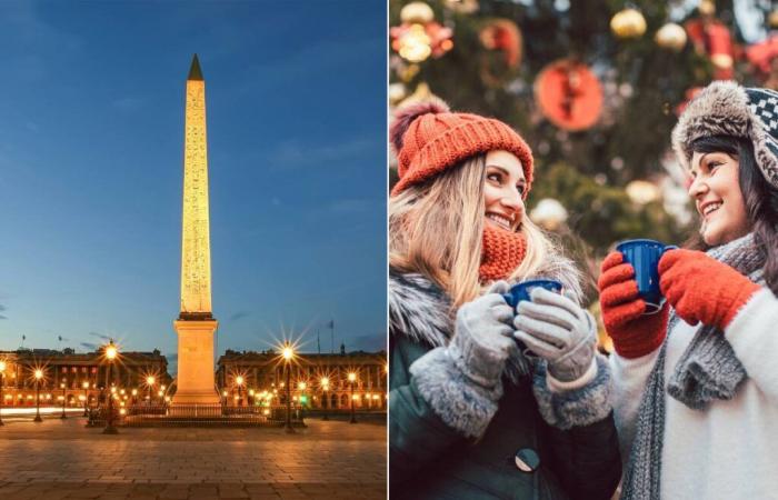 Place de la Concorde si trasforma per le feste