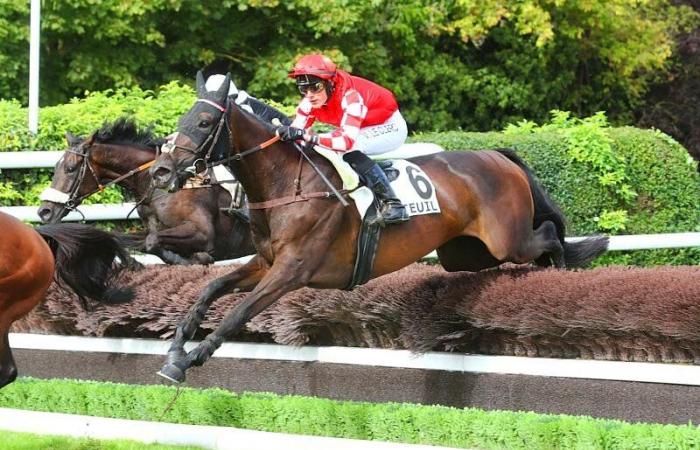 Sette anni dopo aver vinto la sua prima corsa pony ad Angers, Valentin Le Clerc rompe il ghiaccio come apprendista sullo stesso ippodromo!