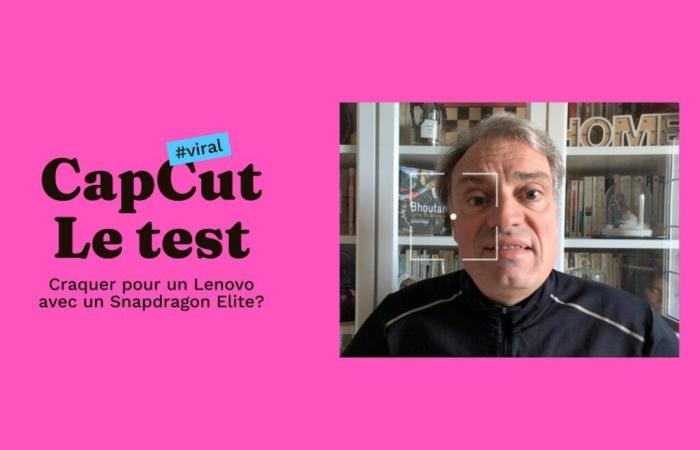 Video: test CapCut su Lenovo Snapdragon Elite